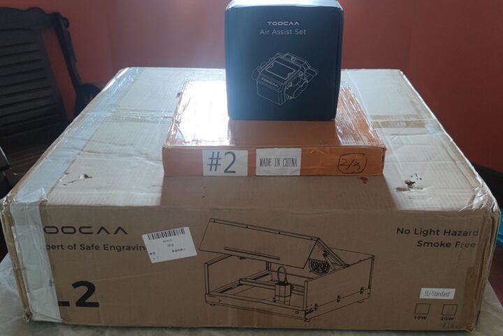 Déballage du kit TOOCAA L2 20W Déballage du kit TOOCAA L2 20W