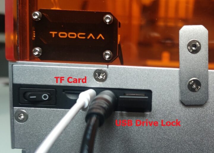 Verrouillage de carte microSD TOOCAA L2 20W Verrouillage de carte microSD TOOCAA L2 20W