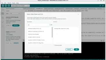 Arduino IDE ESP32-C6 boards