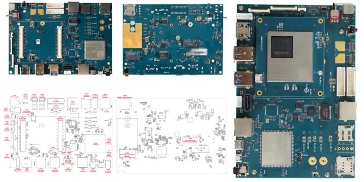 Carte de développement de modules intelligents Quectel SG368Z Carte de développement de modules intelligents Quectel SG368Z