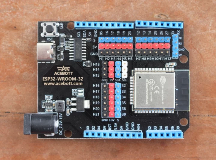 Carte Arduino ACEBOTT ESP32 WROOM 32 Carte Arduino ACEBOTT ESP32 WROOM 32