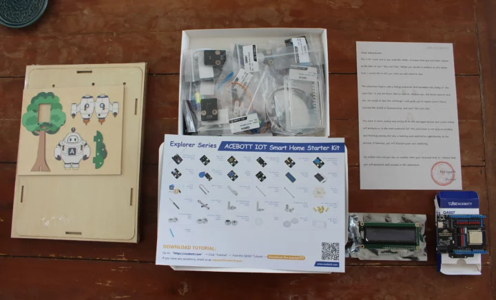 Déballage d'ACEBOTT QE007 Déballage d'ACEBOTT QE007