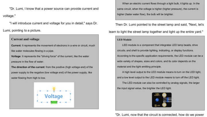 Extrait du tutoriel de la leçon 1 Extrait du tutoriel de la leçon 1