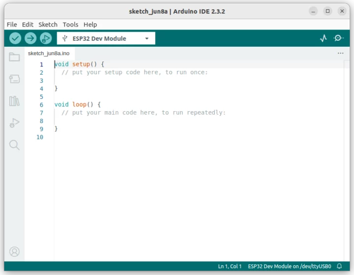 Module de développement ACEBOTT QE007 Arduino IDE ESP32 Module de développement ACEBOTT QE007 Arduino IDE ESP32
