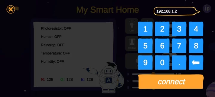 Ma maison intelligente Définir l'adresse IP Ma maison intelligente Définir l'adresse IP