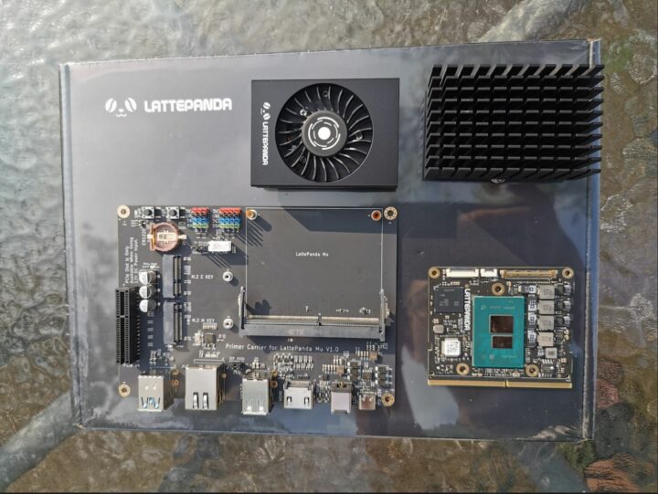 Dissipateur thermique du ventilateur de la carte de support LattePanda Mu