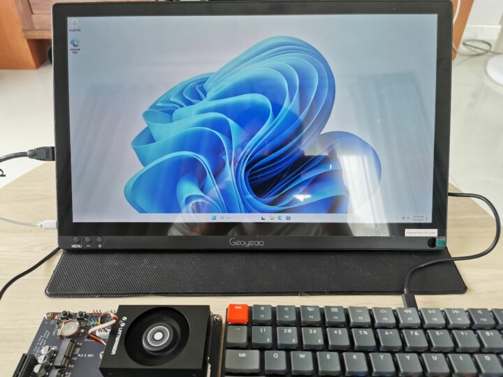 LattePanda sur le bureau Windows 11