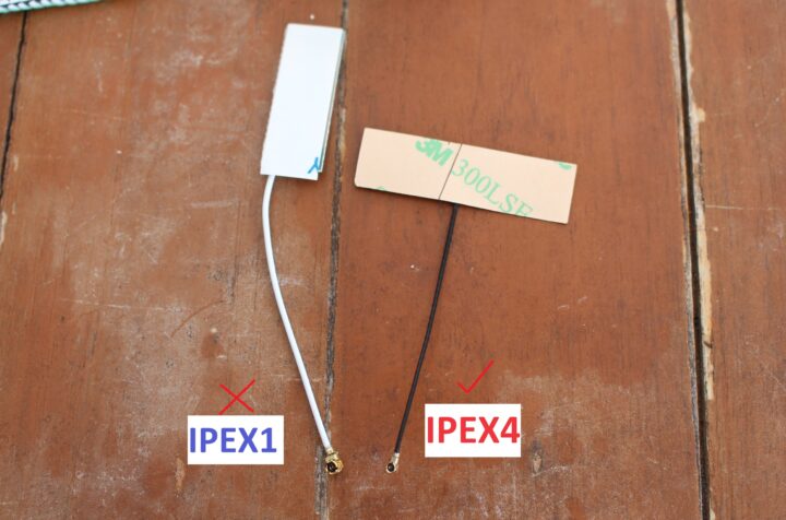 Antenne WiFi IPEX1 vs IPEX4 Antenne WiFi IPEX1 vs IPEX4