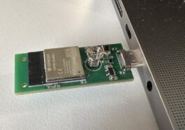 ThingPulse ESP32-S3 Pendrive spring button