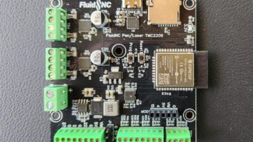 FuildNC ESP32 CNC controller