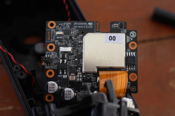 Carte principale de la sonnette vidéo