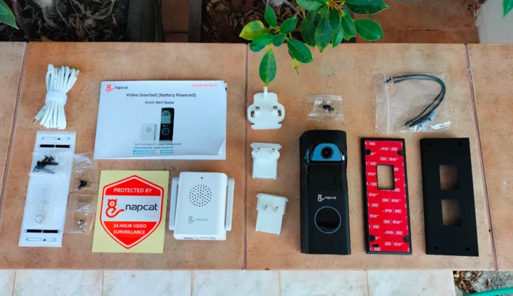 Déballage de la sonnette vidéo Napcat