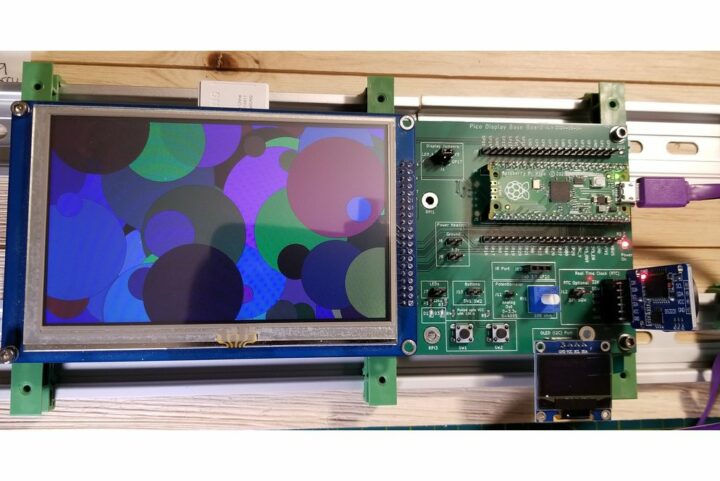 Démo de la carte de base d'affichage Pico Démo de la carte de base d'affichage Pico