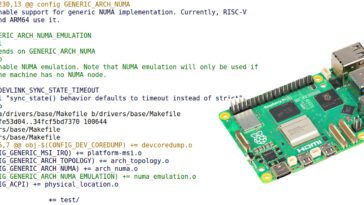 Raspberry Pi 5 NUMA emulation
