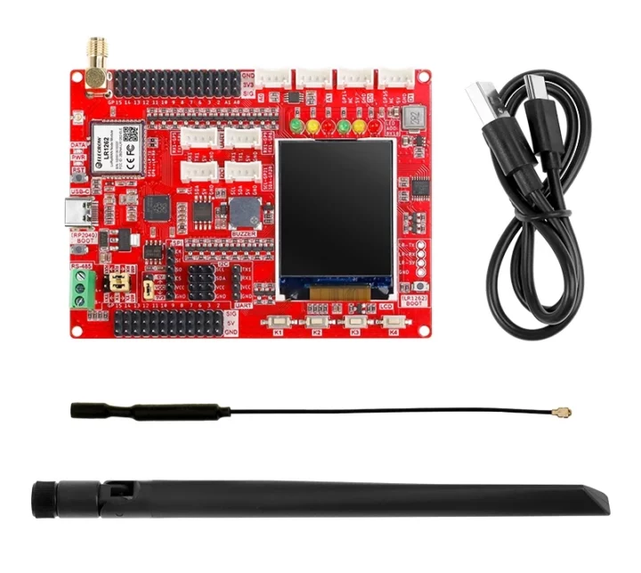 Antenne en caoutchouc d'antenne à ressort de carte de développement LoRaWAN