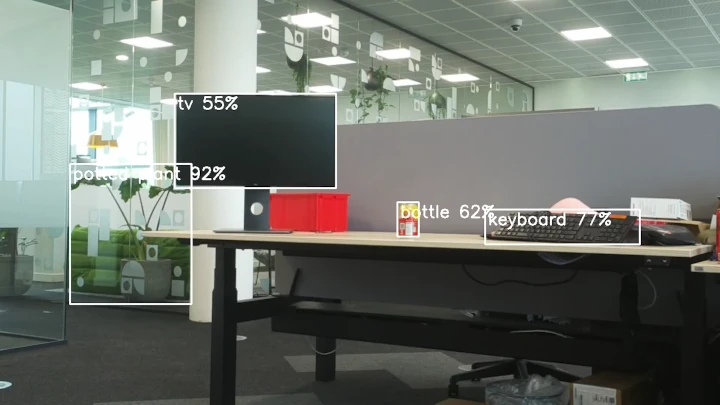 Détection d'objets du kit Raspberry Pi AI