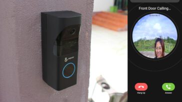 Examen de la sonnette NapCat Smart Video – Une sonnette vidéo WiFi bi-bande alimentée par batterie avec fonctionnalités d'IA