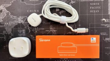 Avis SONOFF SNZB-05P - Un capteur de fuite d'eau Zigbee testé avec eWelink et Home Assistant