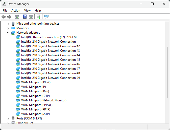 Adaptateurs réseau pour gestionnaire de périphériques Cincoze DS-1402