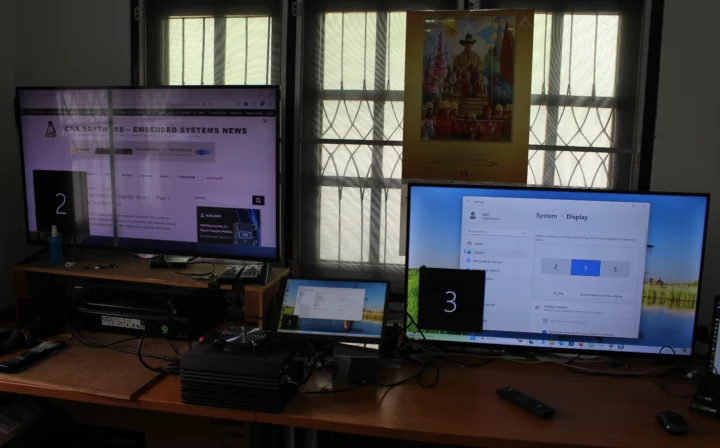 Cincoze DS-1402 Plusieurs écrans indépendants