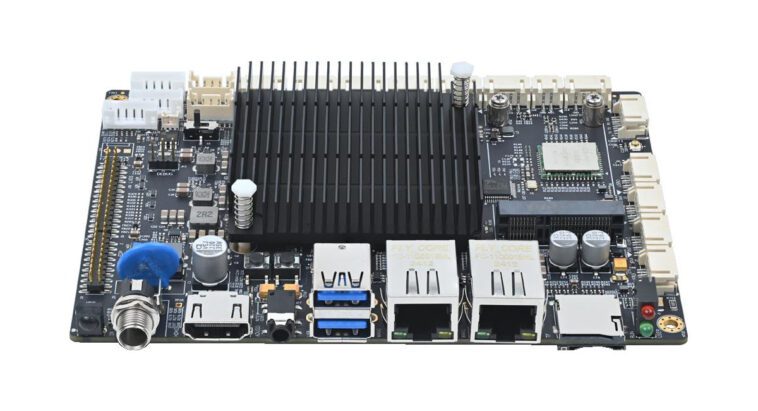 La carte d'affichage numérique et d'affichage intelligent Allwinner T527 offre des interfaces d'affichage HDMI, eDP, MIPI DSI et LVDS 1 Allwinner T527 digital signage board