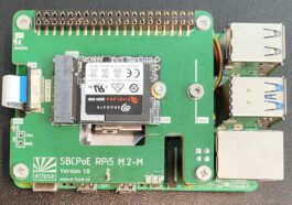 Raspberry Pi PoE HAT M2 socket