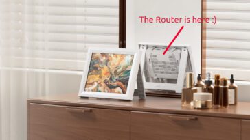 router photo frame