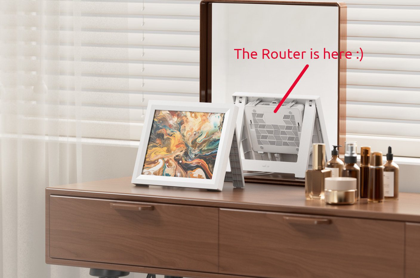 router photo frame