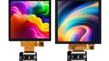 Luckfox LF40 480480 ARK and LF40 720720 ARK square touchscreen display modules