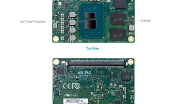 DFI ASL9A2 COM Express Mini Type 10 Amston Lake module