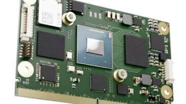 conga-SMX95 NXP i.MX9596 SoM M.2 1216 WiFi 6 module