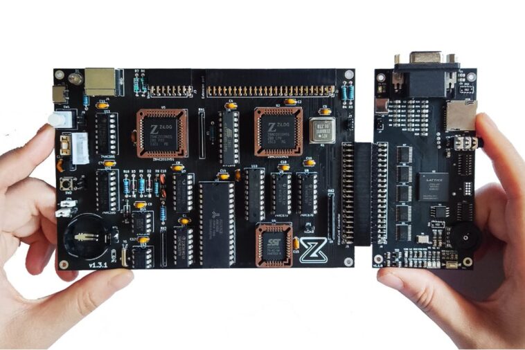 Zeal 8-bit Computer Complete Edition à 180 $ est une plate-forme de rétro-informatique tout-en-un basée sur le microprocesseur Zilog Z80 1 Zeal 8 bit Computer Complete Edition