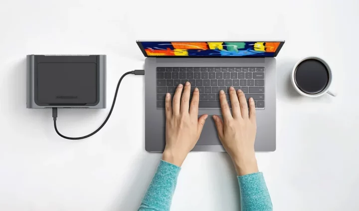 Station d'accueil graphique Khadas Mind pour ordinateur portable Station d'accueil graphique Khadas Mind pour ordinateur portable