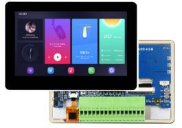 L'écran tactile sans fil ESP32-S3 de 4,3 pouces est doté d'un bornier avec RS485, CAN Bus, I2C, DIO