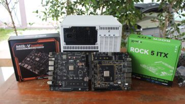 Milk V Jupiter ROCK 5 ITX mini ITX NAS enclosure