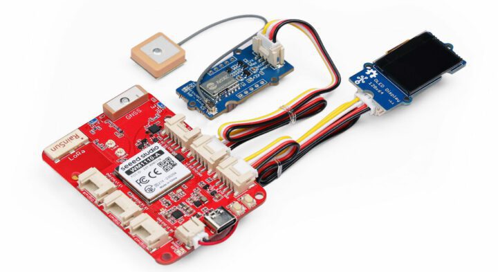 Kit de développement 2 wio tracker 1110 pour police mehtastic 45