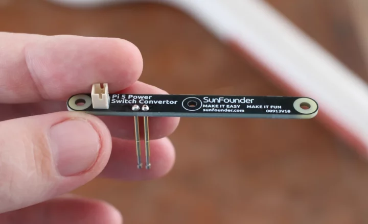 Convertisseur d'interrupteur d'alimentation Raspberry Pi 5 broches Pogo Convertisseur d'interrupteur d'alimentation Raspberry Pi 5 broches Pogo
