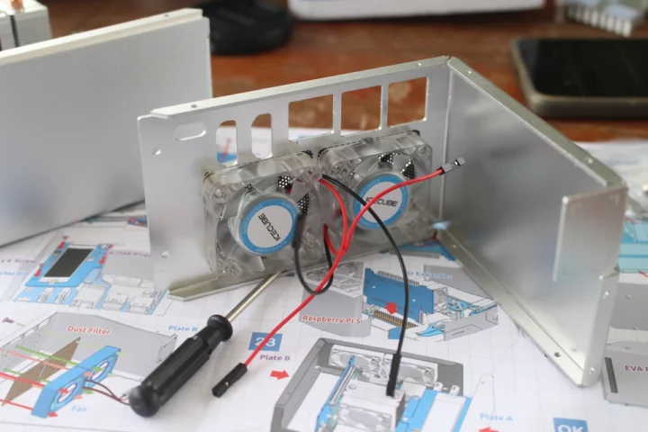 Ensemble de filtres à poussière pour ventilateurs Pironman 5 Ensemble de filtres à poussière pour ventilateurs Pironman 5