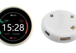 ESP32-2424S012 round display full enclosure