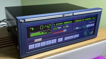 Linamp audio player