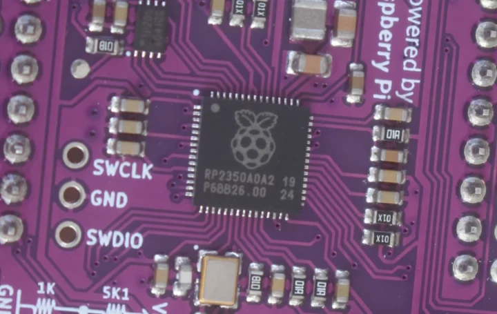 Microcontrôleur Raspberry Pi RP2350