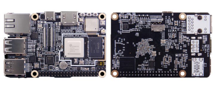 XPI 7110 RISC V SBC Haut et bas