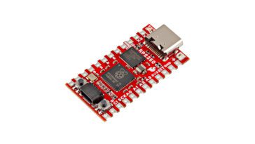 La carte de développement SparkFun Pro Micro - RP2350 est livrée avec 16 Mo de flash et 8 Mo de PSRAM