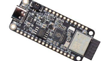 Raspberry Pi RP2350 board ESP32-C6 WiFi module