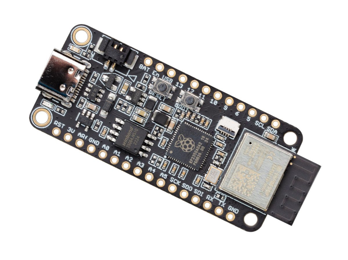 Raspberry Pi RP2350 board ESP32-C6 WiFi module
