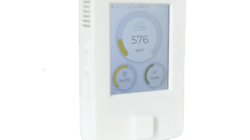 MoreSense MS-06 air quality monitor sensor with ESP32-S3 and Sensirion SCD40 sensor