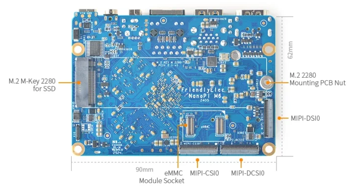 Carte Rockchip RK3588S MIPI DSI MIPI CSI Carte Rockchip RK3588S MIPI DSI MIPI CSI