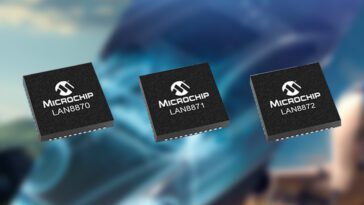 Microchip LAN887x family of Ethernet single-pair transceivers : LAN8870, LAN8871, and LAN8872