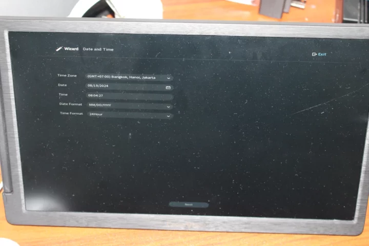 Date et heure de l'assistant Napcat N1 Date et heure de l'assistant Napcat N1