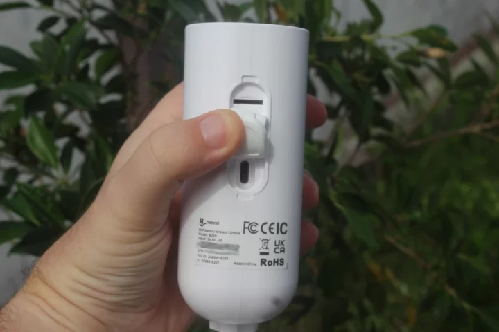 Caméra de sécurité Napcat B220 Emplacement pour carte microSD USB-C Caméra de sécurité Napcat B220 Emplacement pour carte microSD USB-C